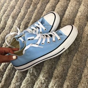 Blue converse